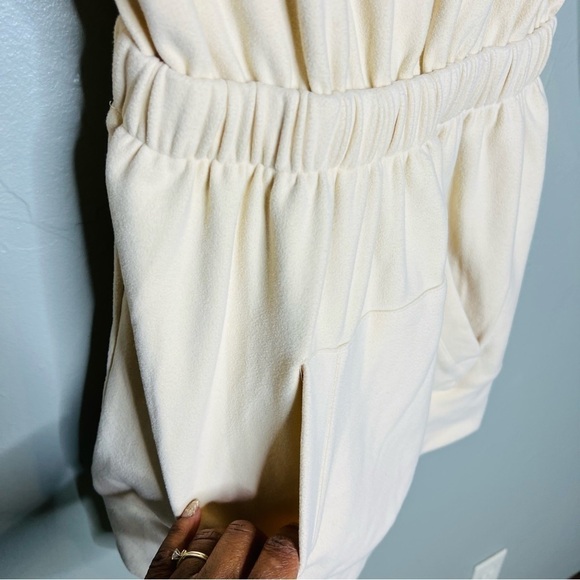 Sheilay Hooded Half Zip Soft Sweatshirt Dress - Picture 4 of 5